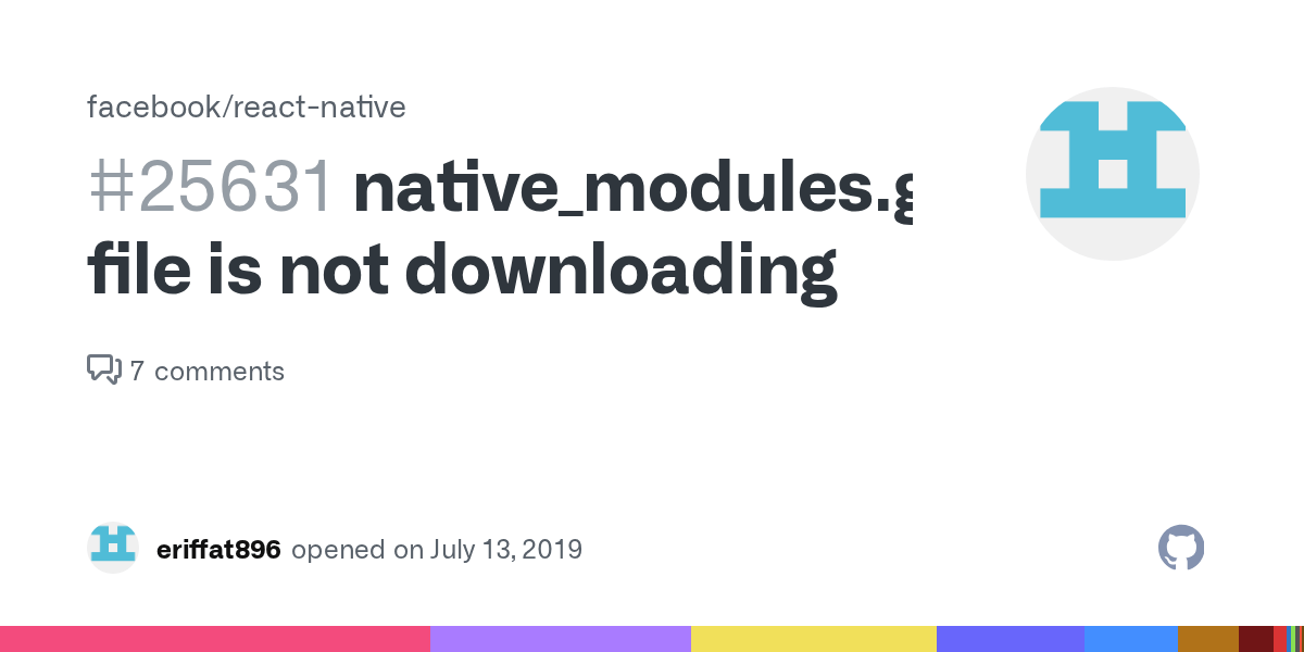 native_modules.gradle file is not downloading · Issue #25631 · facebook/ react-native · GitHub