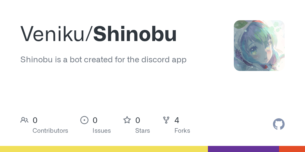 GitHub - Veniku/Shinobu: Shinobu is a bot created for the discord app