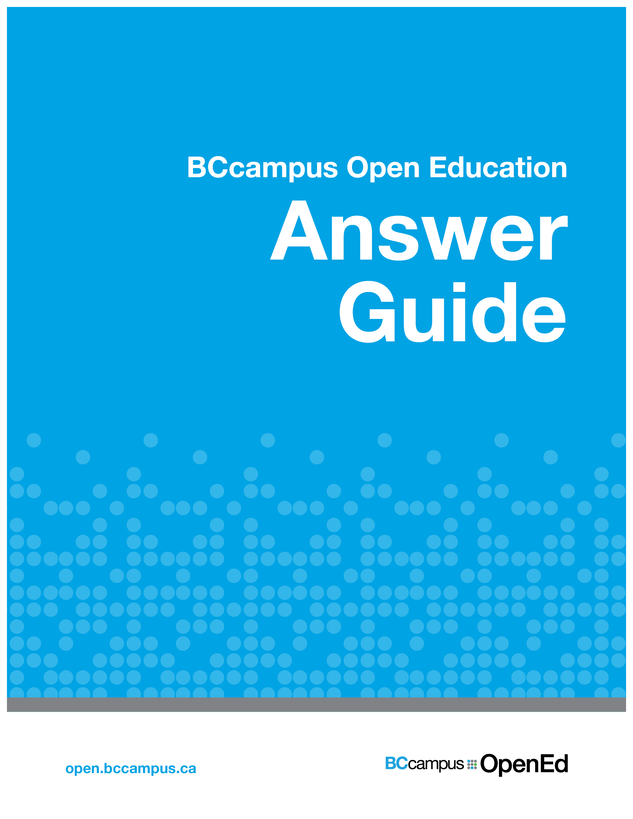 Answer Guide – Open Textbook