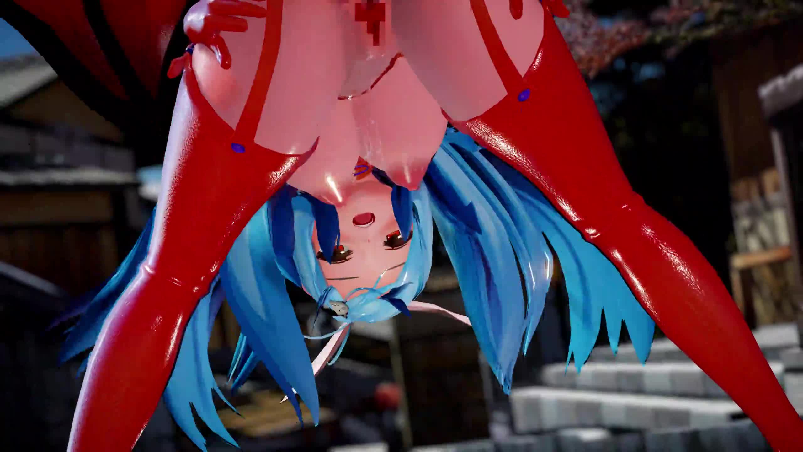 MMD】アナルサキュバス Succubus anal tail ｜俺の3Dエロ動画