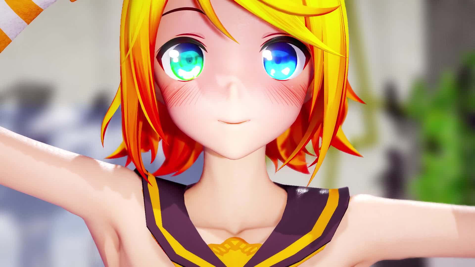 VOCALOID】鏡音リン【むに】｜俺の3Dエロ動画
