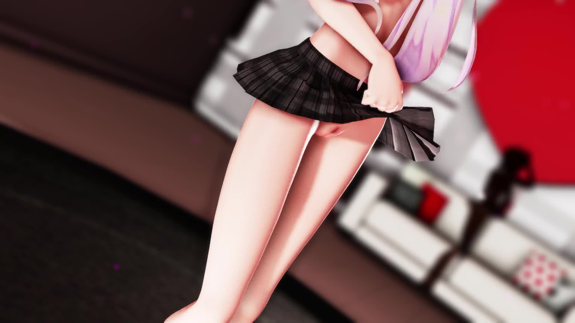 JKゆかりで】ダーリンダンス【ストリップ】｜俺の3Dエロ動画