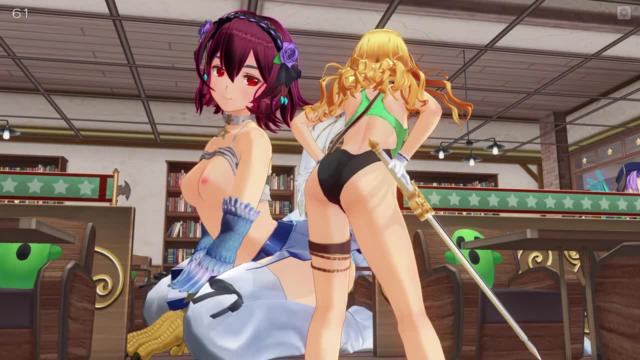 地霊殿EXハルトマンの妖怪少女 切腹しないバージョン 後「めでたしめでたし」ってテロップが出て解決した風を装うバージョン|俺の3Dエロ動画 切腹 女