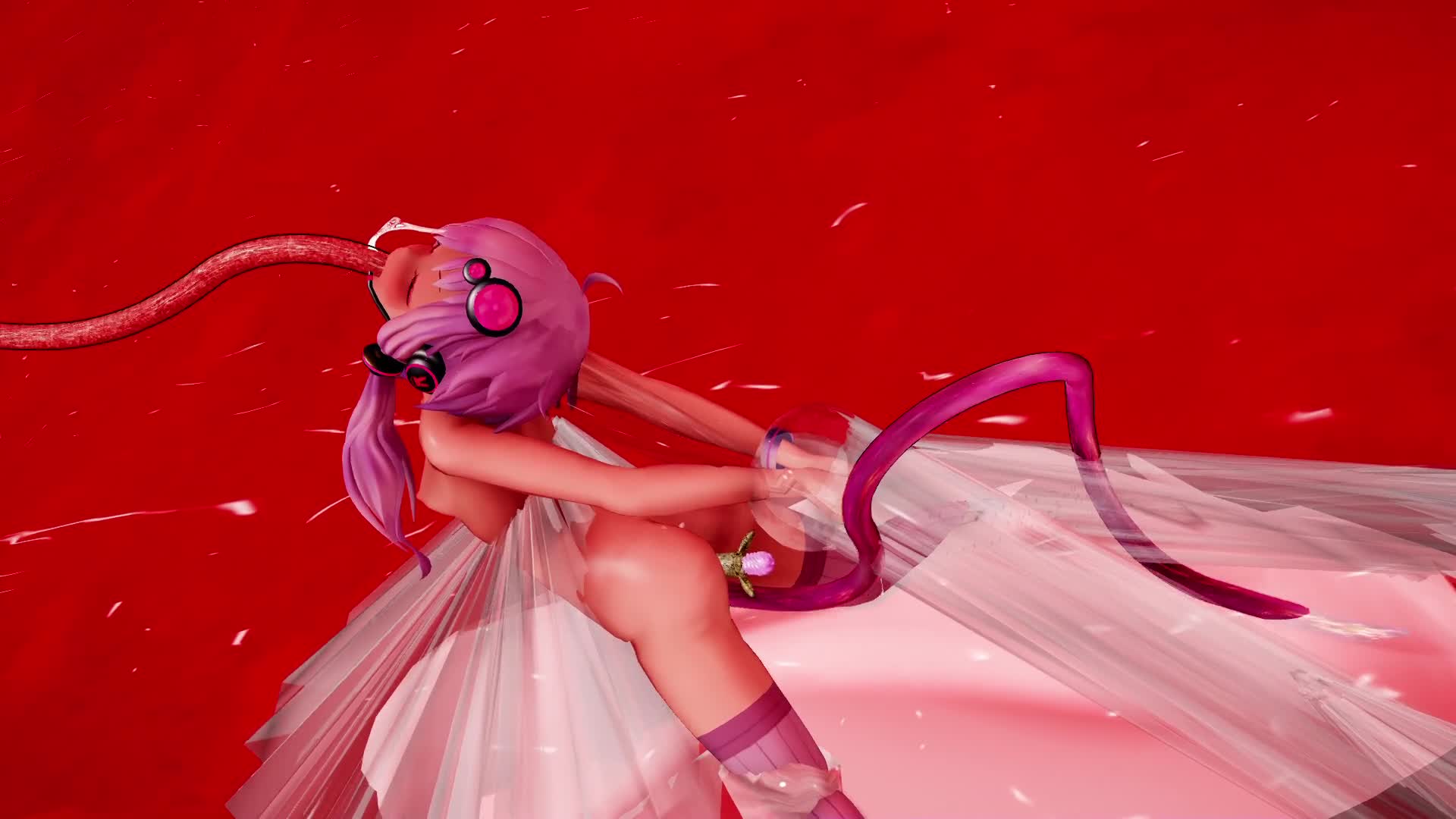 結月ゆかりが触手生物の体内で酷いことされる夢part4｜俺の3Dエロ動画