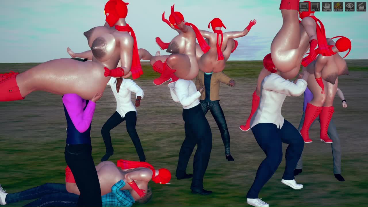 けっこう仮面にあこがれて｜俺の3Dエロ動画