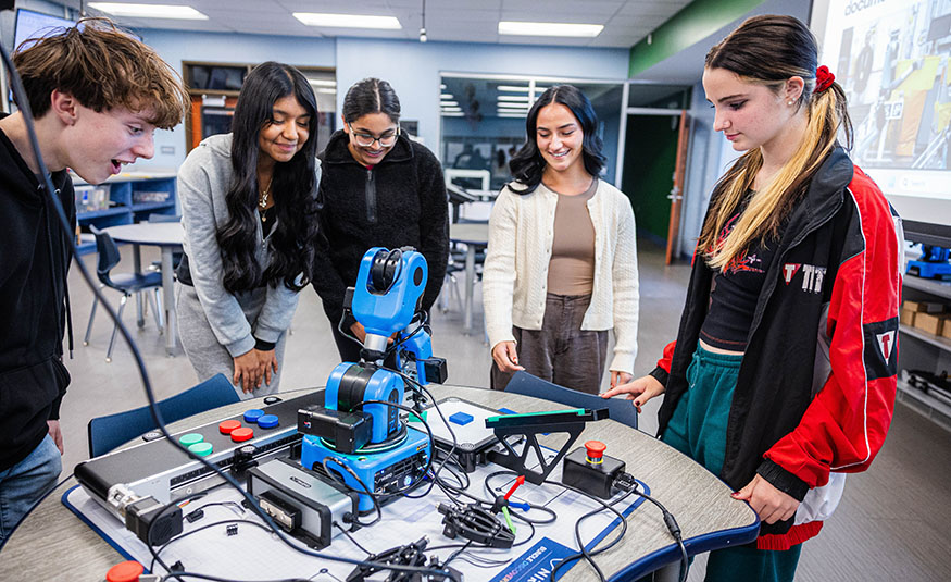 Middlesex County Magnet Schools relied on strategic partnerships to develop a new AI and Robotics program.