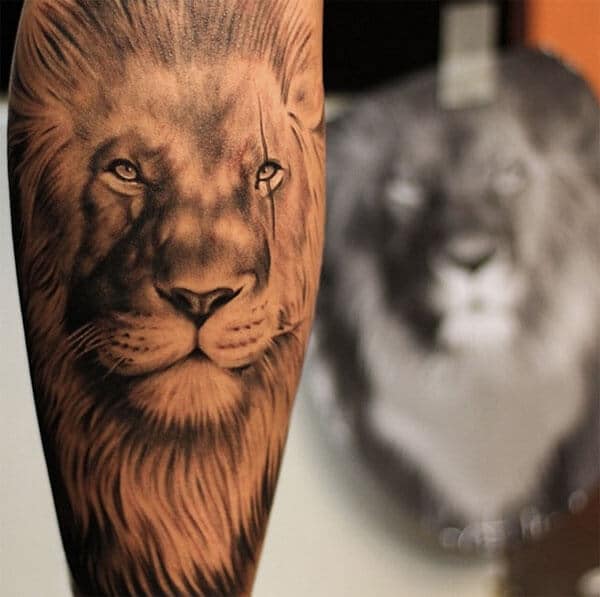 101 Lion Tattoo Design For Men (Updated For This Season) | Outsons | Men's Fashion Tips And Style Guides 597_x_600_jpg