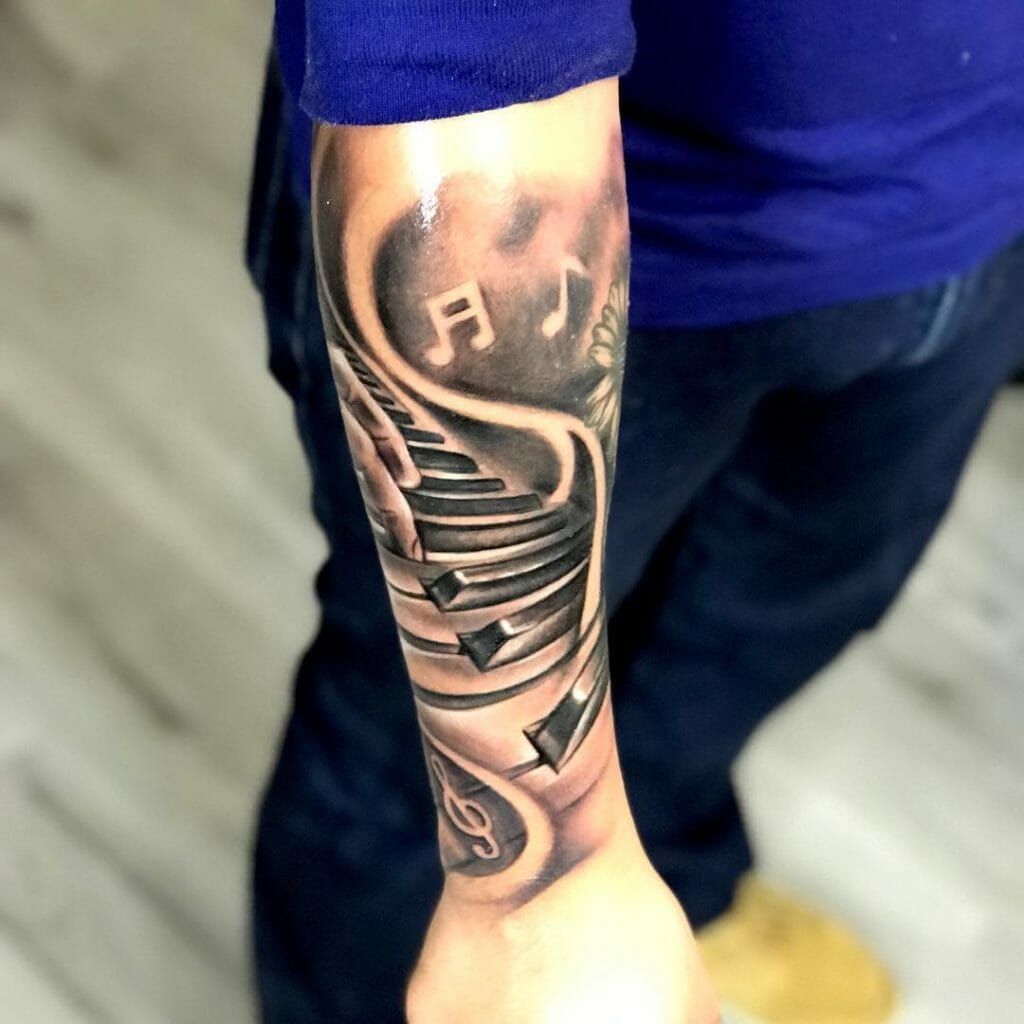 101 Amazing Music Tattoo Designs You Need To See! | Outsons | Men's Fashion Tips And Style Guides 1024_x_1024_jpg