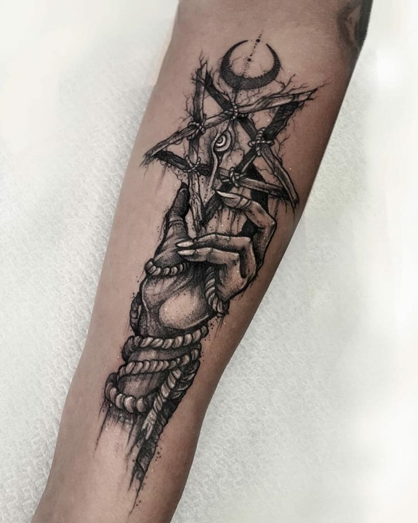 101 Amazing Pentagram Tattoo Ideas That Will Blow Your Mind! | Outsons | Men's Fashion Tips And Style Guides 1024_x_819_jpg