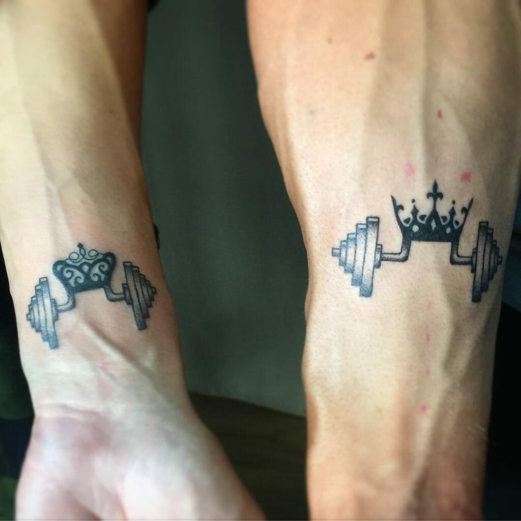 101 Amazing Dumbbell Tattoo Ideas That Will Blow Your Mind! | Outsons | Men's Fashion Tips And Style Guides