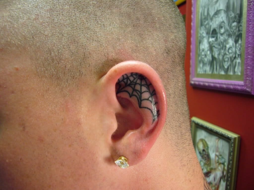 101 Amazing Spider Web Tattoo Ideas That Will Blow Your Mind! | Outsons | Men's Fashion Tips And Style Guides 768_x_1024_jpg