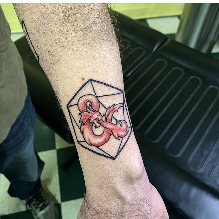 101 Amazing D20 Tattoo Designs You Need To See! | Outsons | Men's Fashion Tips And Style Guides 746_x_746_jpg