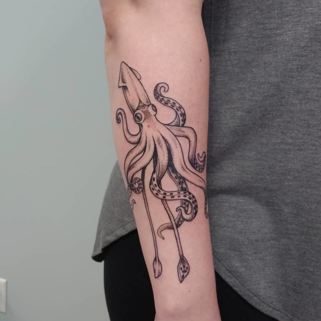 101 Amazing Squid Tattoo Designs You Need To See! | Outsons | Men's Fashion Tips And Style Guides 1024_x_1024_jpg