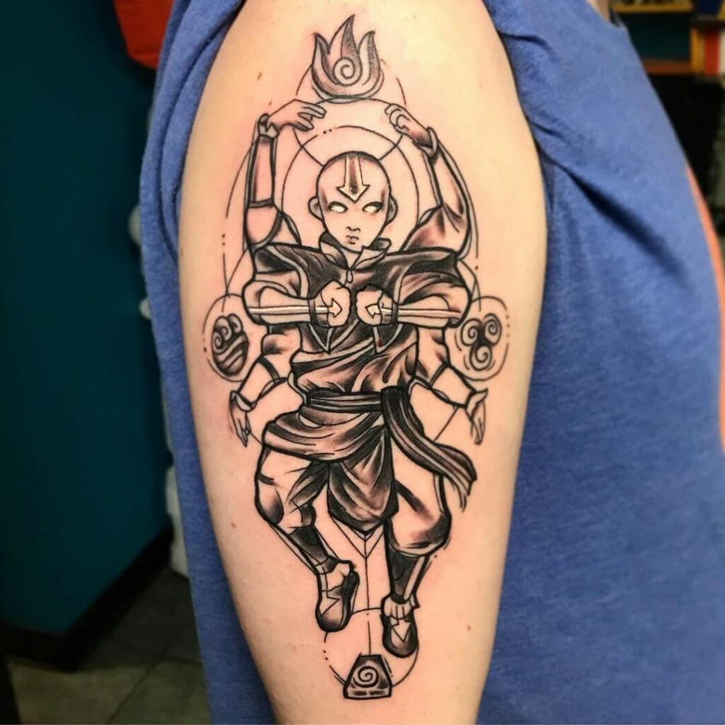 10 Best Airbender Tattoo Ideas You'll Have To See To Believe! | Outsons | Men's Fashion Tips And Style Guides 1024_x_1024_jpg