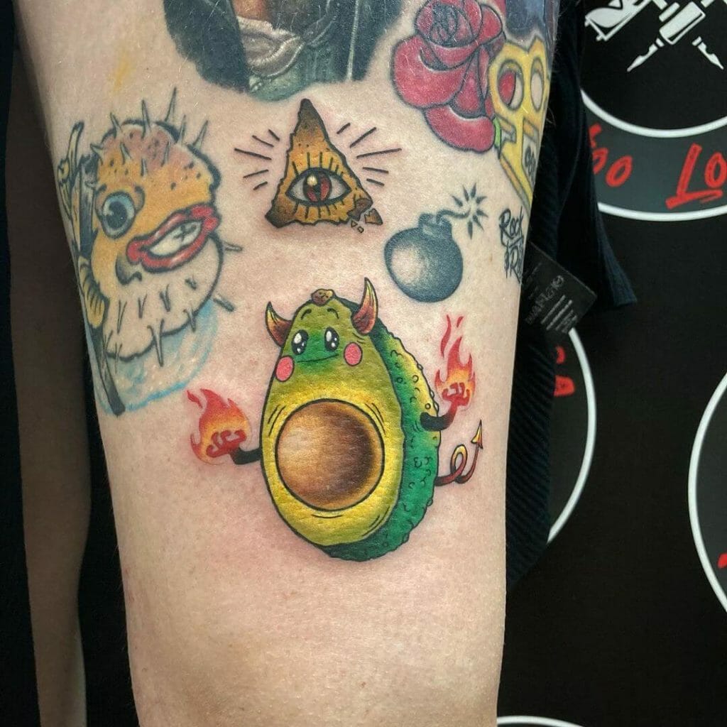 10 Best Avocado Tattoo Ideas You'll Have To See To Believe! | Outsons | Men's Fashion Tips And Style Guides 1024_x_1024_jpg