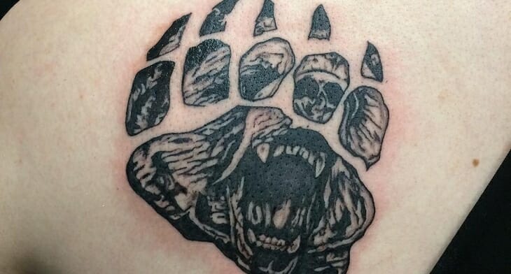 10 Best Bear Claw Tattoo Ideas You'll Have To See To Believe! | Outsons | Men's Fashion Tips And Style Guides 392_x_730_jpg
