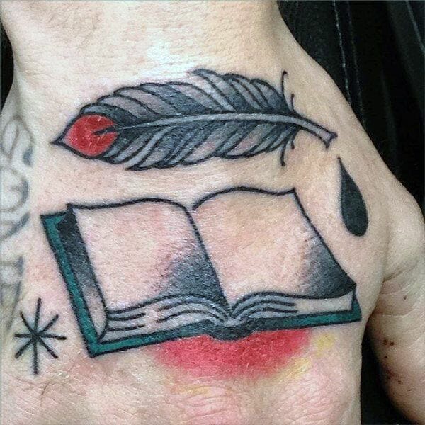 10 Best Book Tattoo Ideas You'll Have To See To Believe! | Outsons | Men's Fashion Tips And Style Guides 600_x_600_jpg