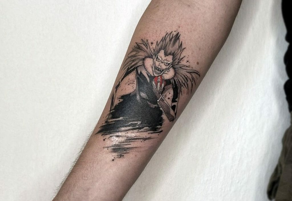 10 Best Death Note Tattoo Ideas You'll Have To See To Believe! | Outsons | Men's Fashion Tips And Style Guides 707_x_1024_jpg