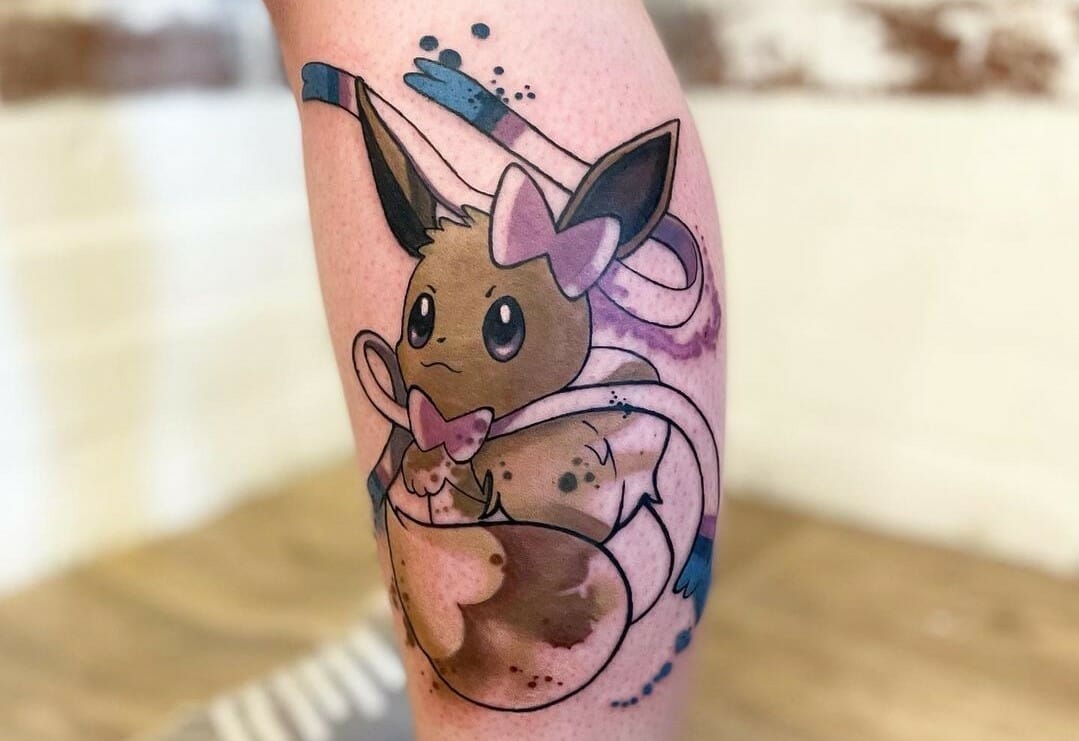10 Best Eevee Tattoo Ideas You'll Have To See To Believe! | Outsons | Men's Fashion Tips And Style Guides 741_x_1079_jpg