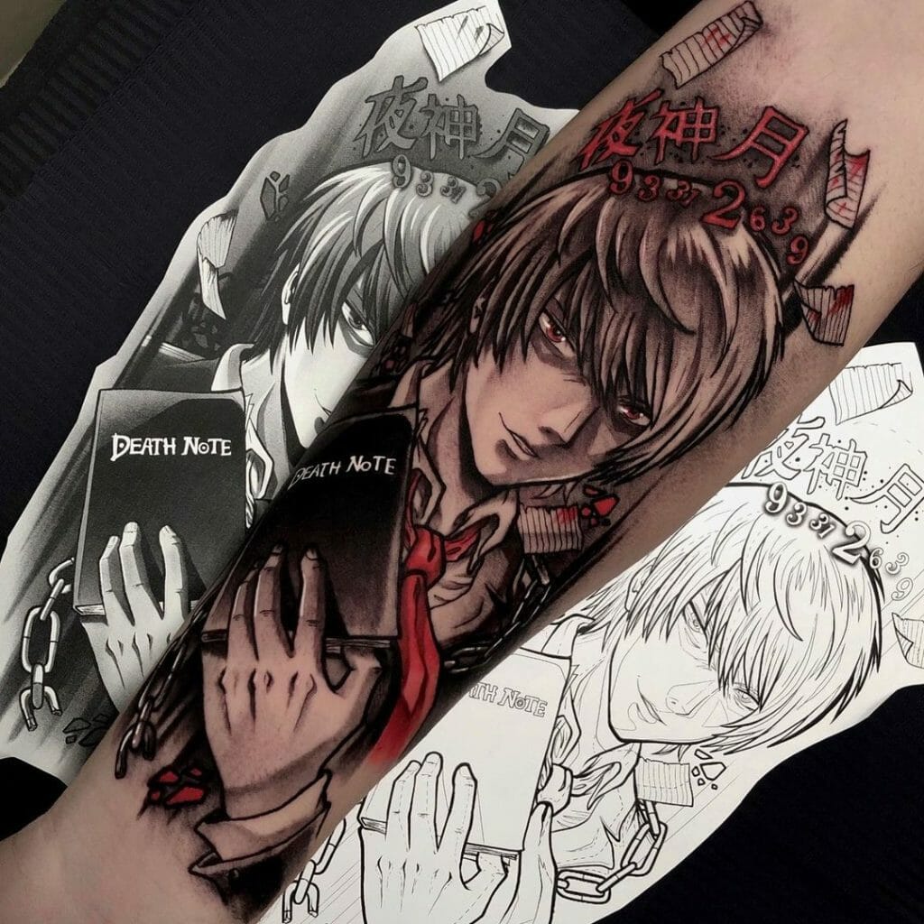 10 Best Death Note Tattoo Ideas You'll Have To See To Believe! | Outsons | Men's Fashion Tips And Style Guides 1024_x_1024_jpg