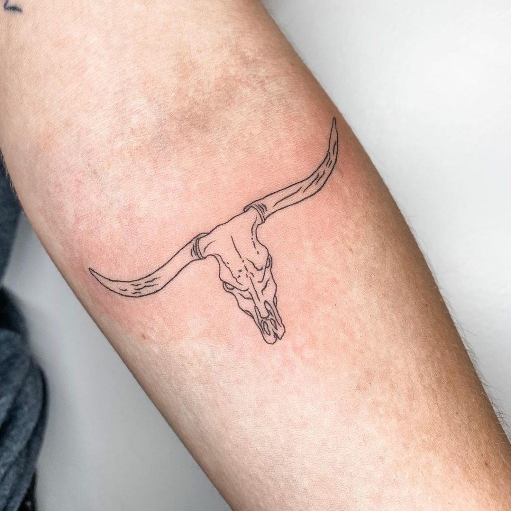 10 Best Cow Skull Tattoo Ideas You'll Have To See To Believe! | Outsons | Men's Fashion Tips And Style Guides 1024_x_1024_jpg