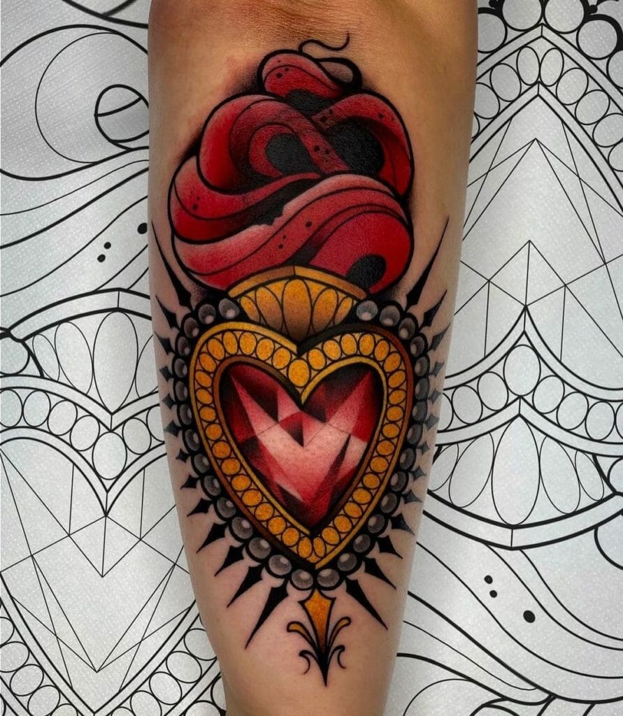 10 Best Heart Tattoo On Wrist Ideas You Have To See To Believe! | Outsons | Men's Fashion Tips And Style Guides 1024_x_891_jpg