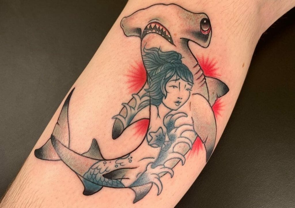 10 Best Hammerhead Shark Tattoo Ideas You Have To See To Believe! | Outsons | Men's Fashion Tips And Style Guides 722_x_1024_jpg