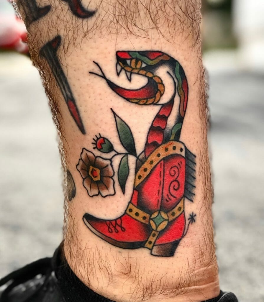 10 Best Boot Tattoo Ideas That Will Blow Your Mind! | Outsons | Men's Fashion Tips And Style Guides 1024_x_895_jpg