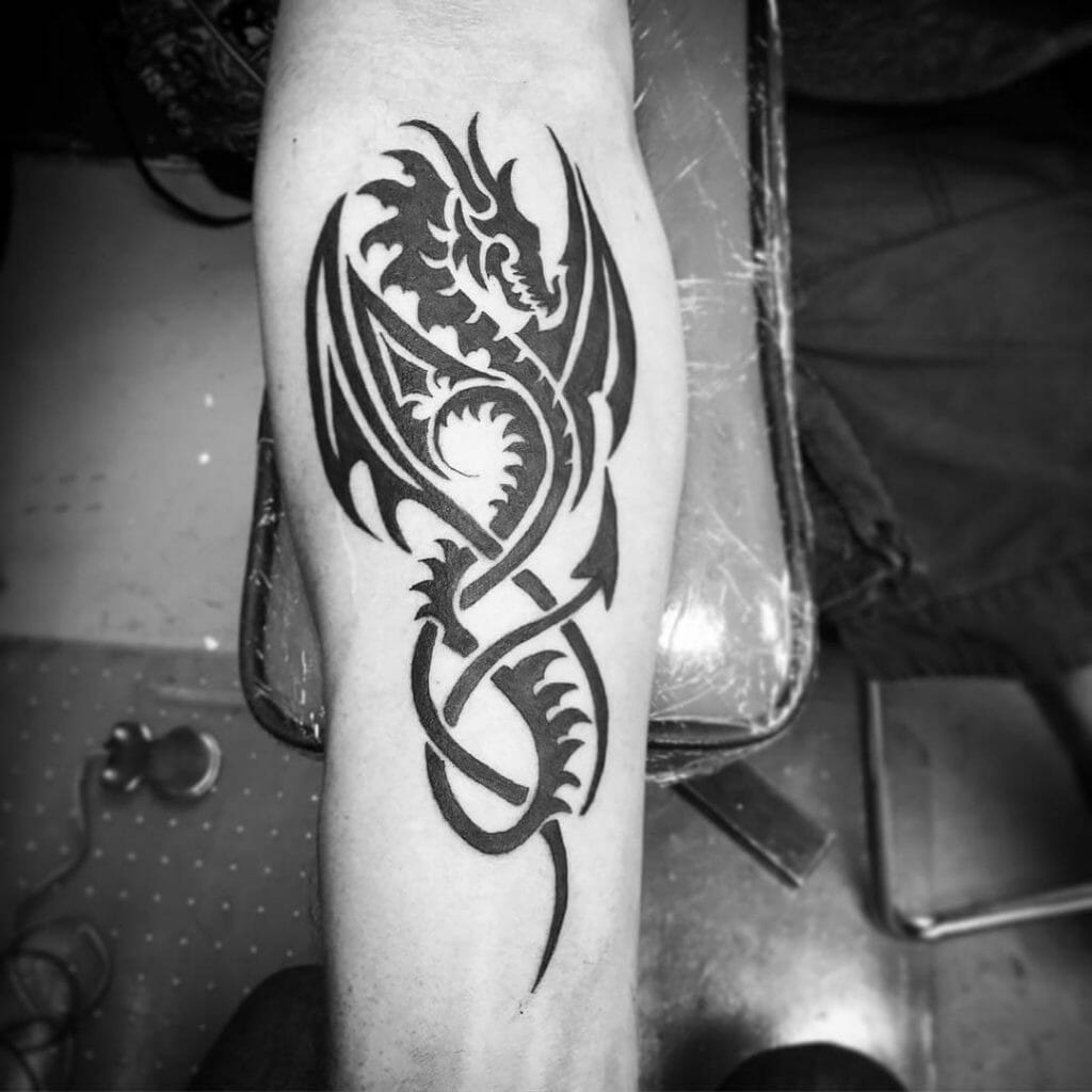 10 Best Tribal Dragon Tattoo Ideas You Have To See To Believe! | Outsons | Men's Fashion Tips And Style Guides 1024_x_1024_jpg