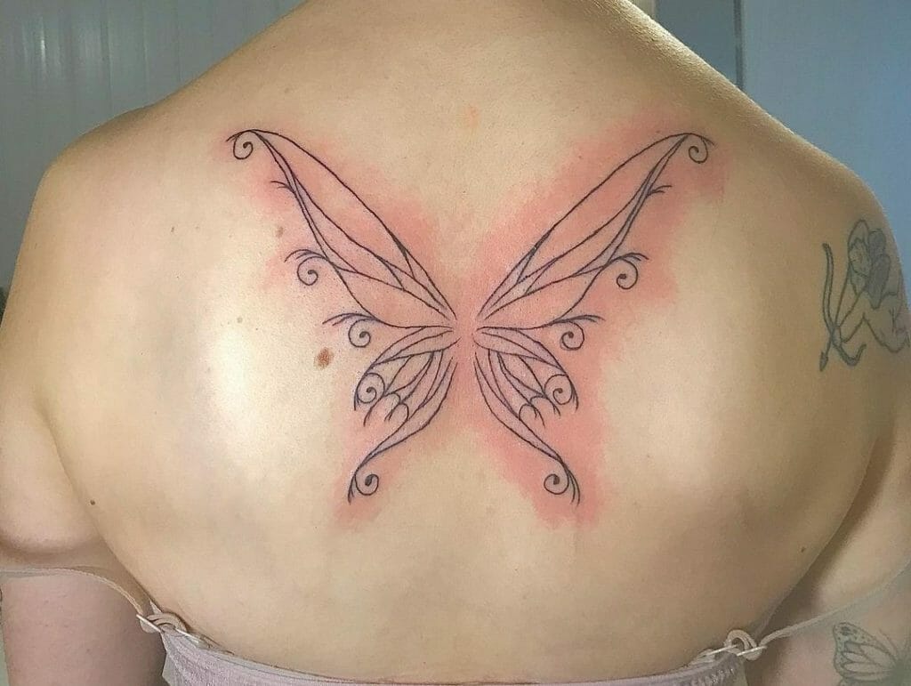 10 Best Fairy Wings Tattoo On Back Ideas That Will Blow Your Mind! | Outsons | Men's Fashion Tips And Style Guides 771_x_1024_jpg