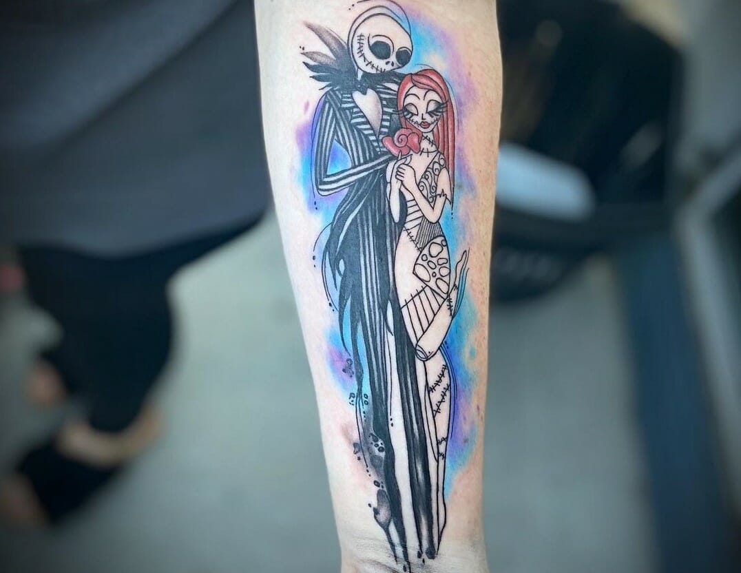 10 Best Jack And Sally Tattoo Ideas You Have To See To Believe! | Outsons | Men's Fashion Tips And Style Guides 832_x_1076_jpg