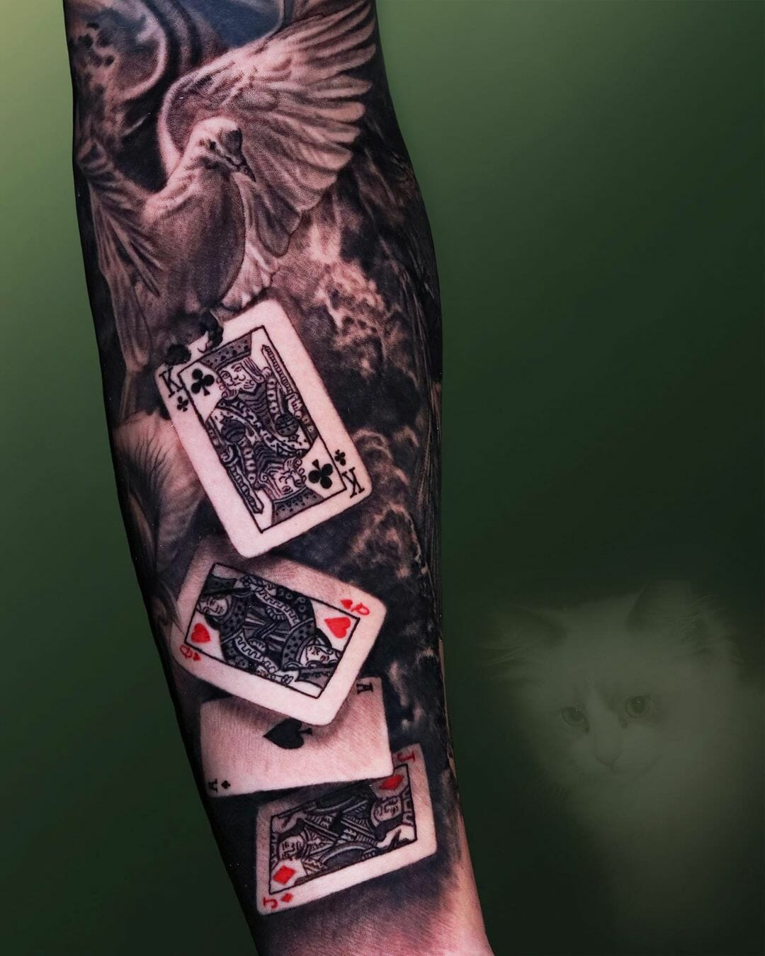 10 Best Playing Cards Tattoo Ideas You Have To See To Believe! | Outsons | Men's Fashion Tips And Style Guides 1350_x_1080_jpg