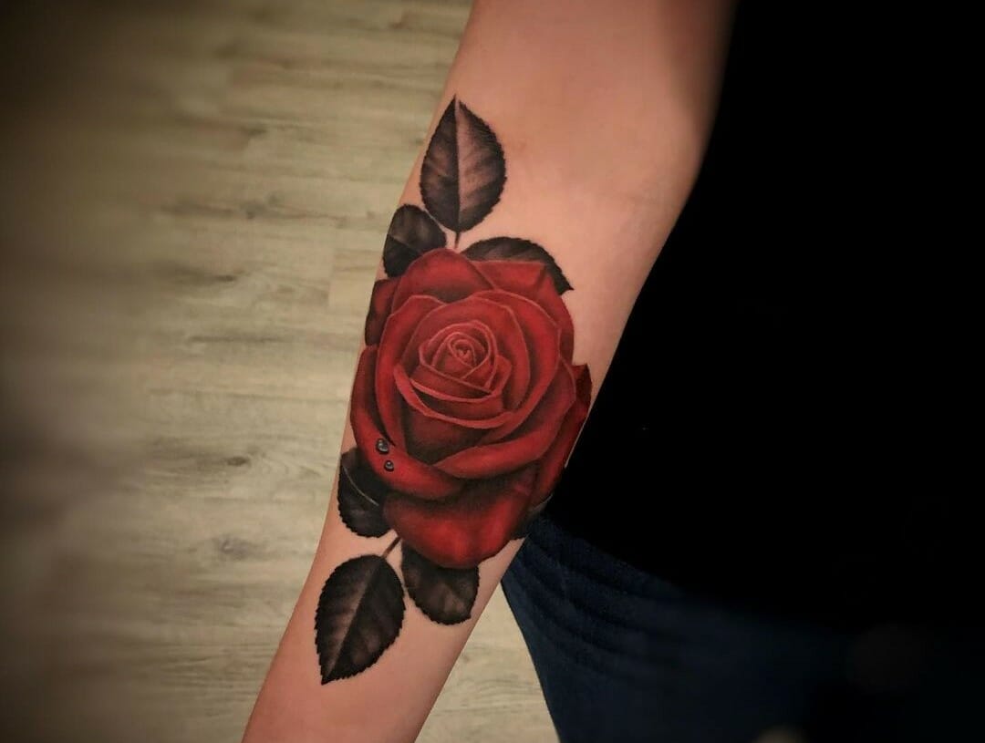 10 Best Realistic Rose Tattoo Ideas You Have To See To Believe! | Outsons | Men's Fashion Tips And Style Guides 815_x_1080_jpg
