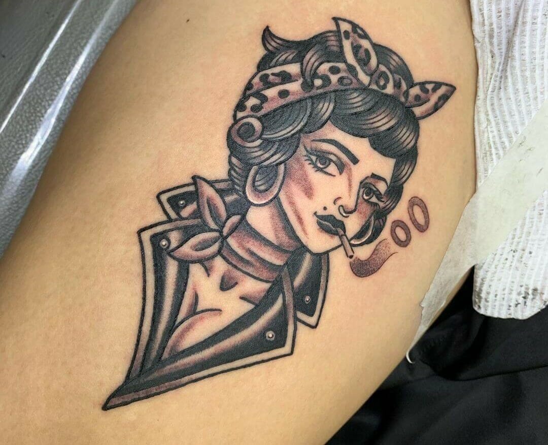 10 Best Rockabilly Tattoo Ideas You Have To See To Believe! | Outsons | Men's Fashion Tips And Style Guides 876_x_1080_jpg