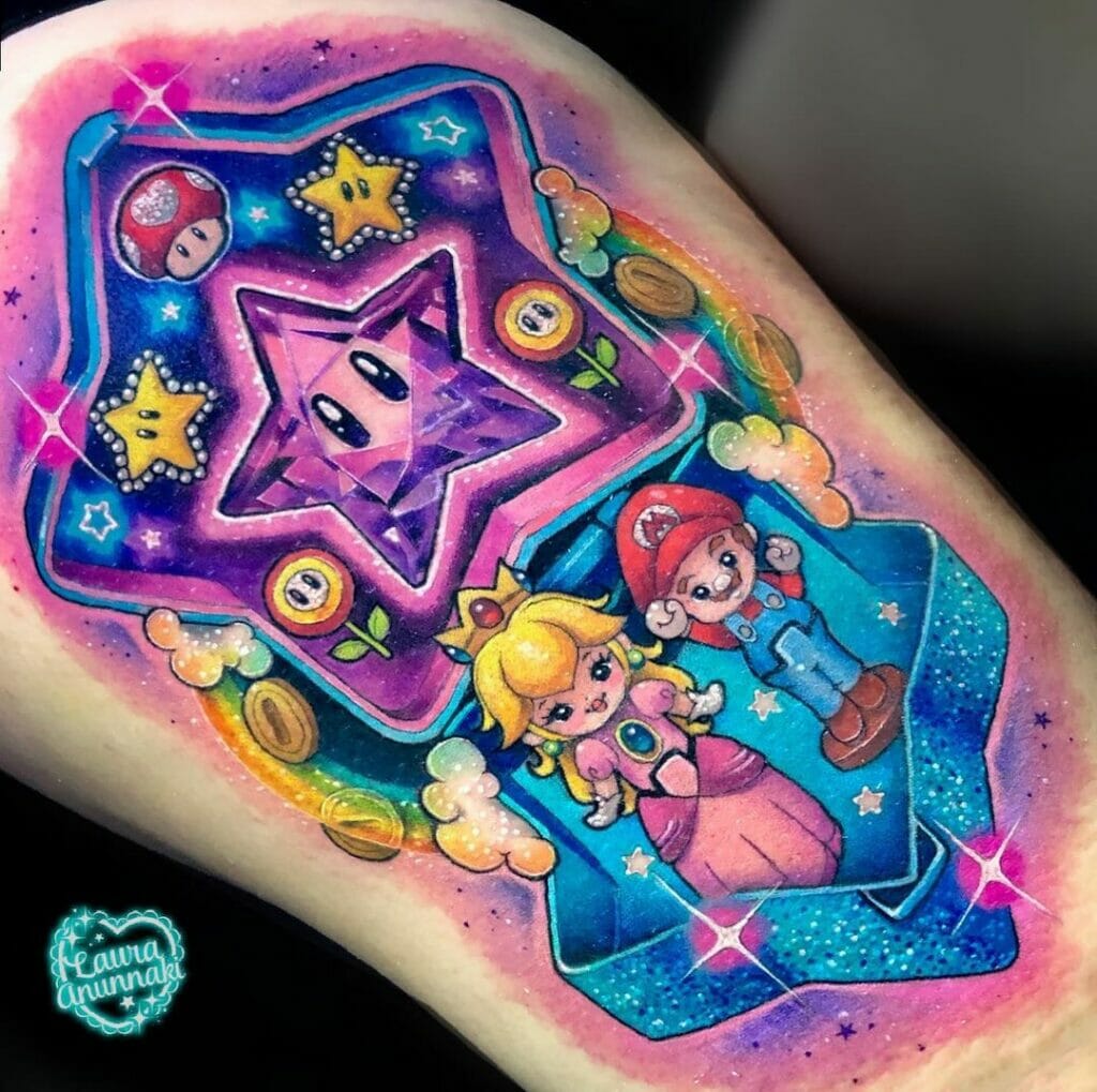 10 Best Mario Tattoo Ideas You Have To See To Believe! | Outsons | Men's Fashion Tips And Style Guides 1019_x_1024_jpg