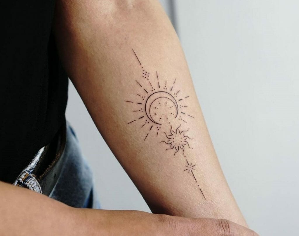 10 Best Sun And Moon Tattoo Ideas You Have To See To Believe! | Outsons | Men's Fashion Tips And Style Guides 809_x_1024_jpg