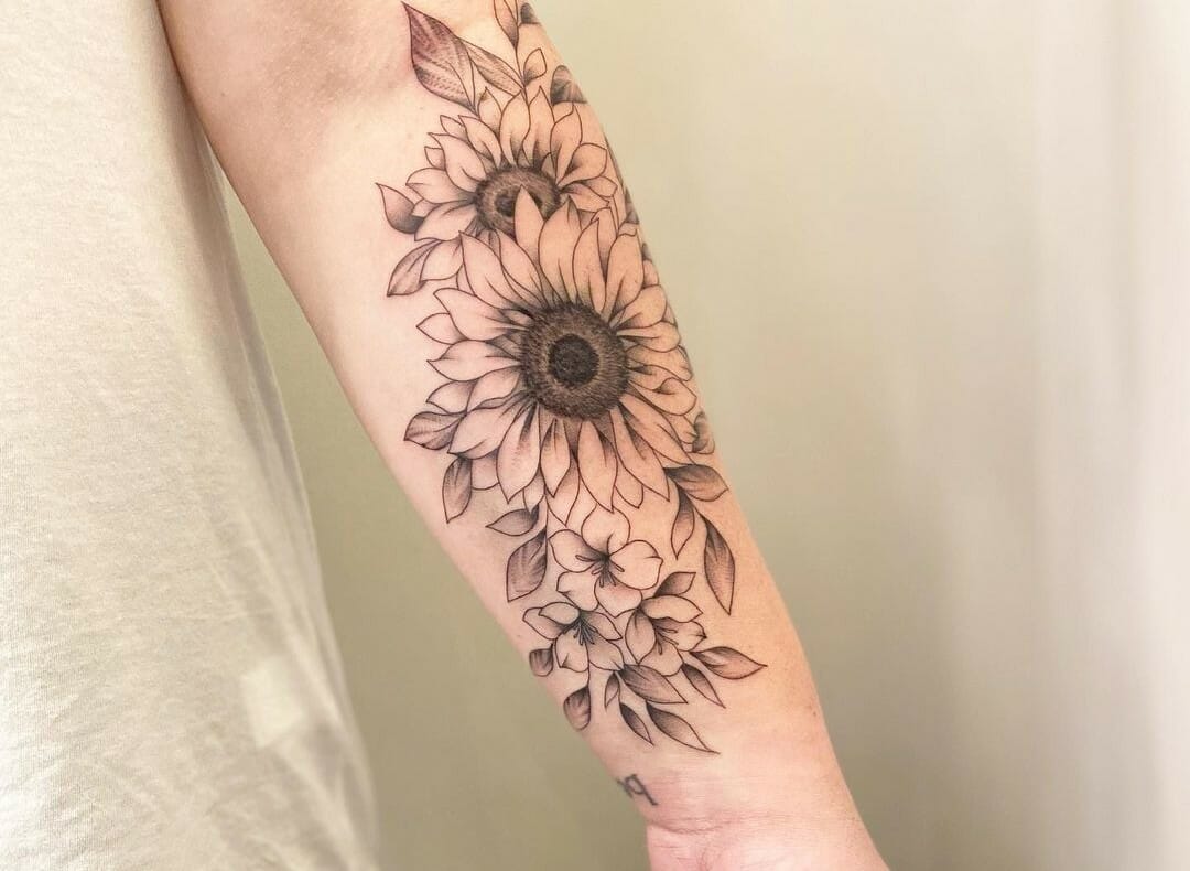 10 Best Sunflower Tattoo Ideas You Have To See To Believe! | Outsons | Men's Fashion Tips And Style Guides 790_x_1080_jpg