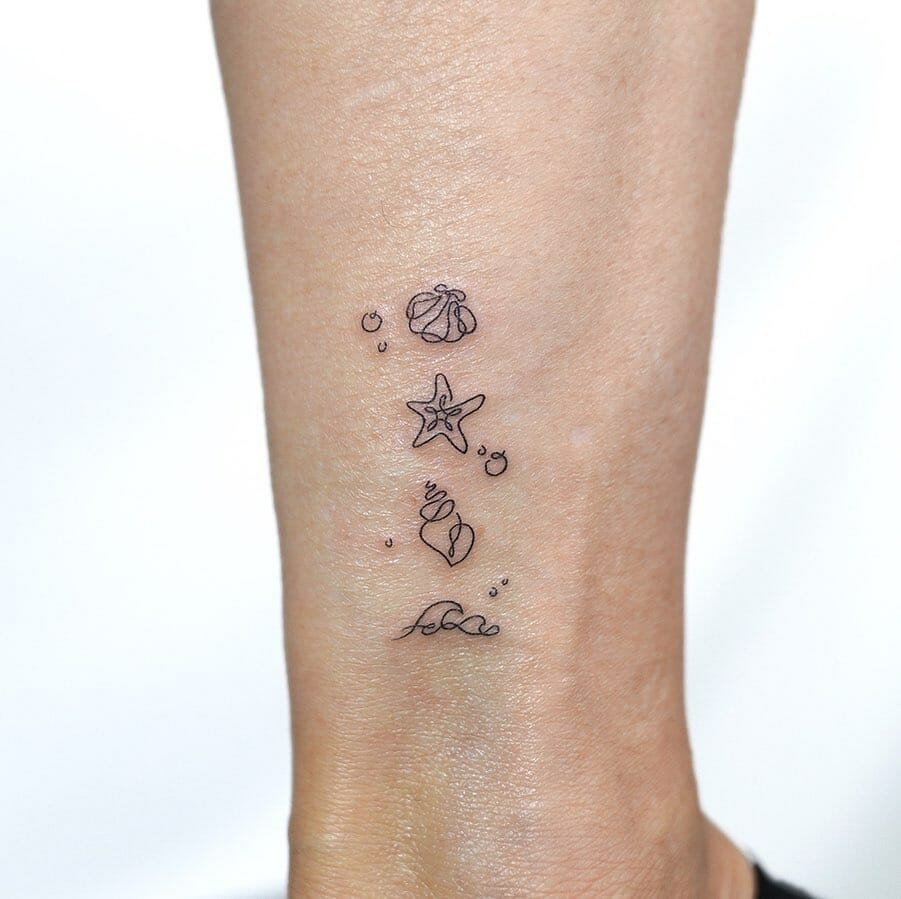 10 Best Seashell Tattoo Ideas You Have To See To Believe! | Outsons | Men's Fashion Tips And Style Guides 899_x_901_jpg