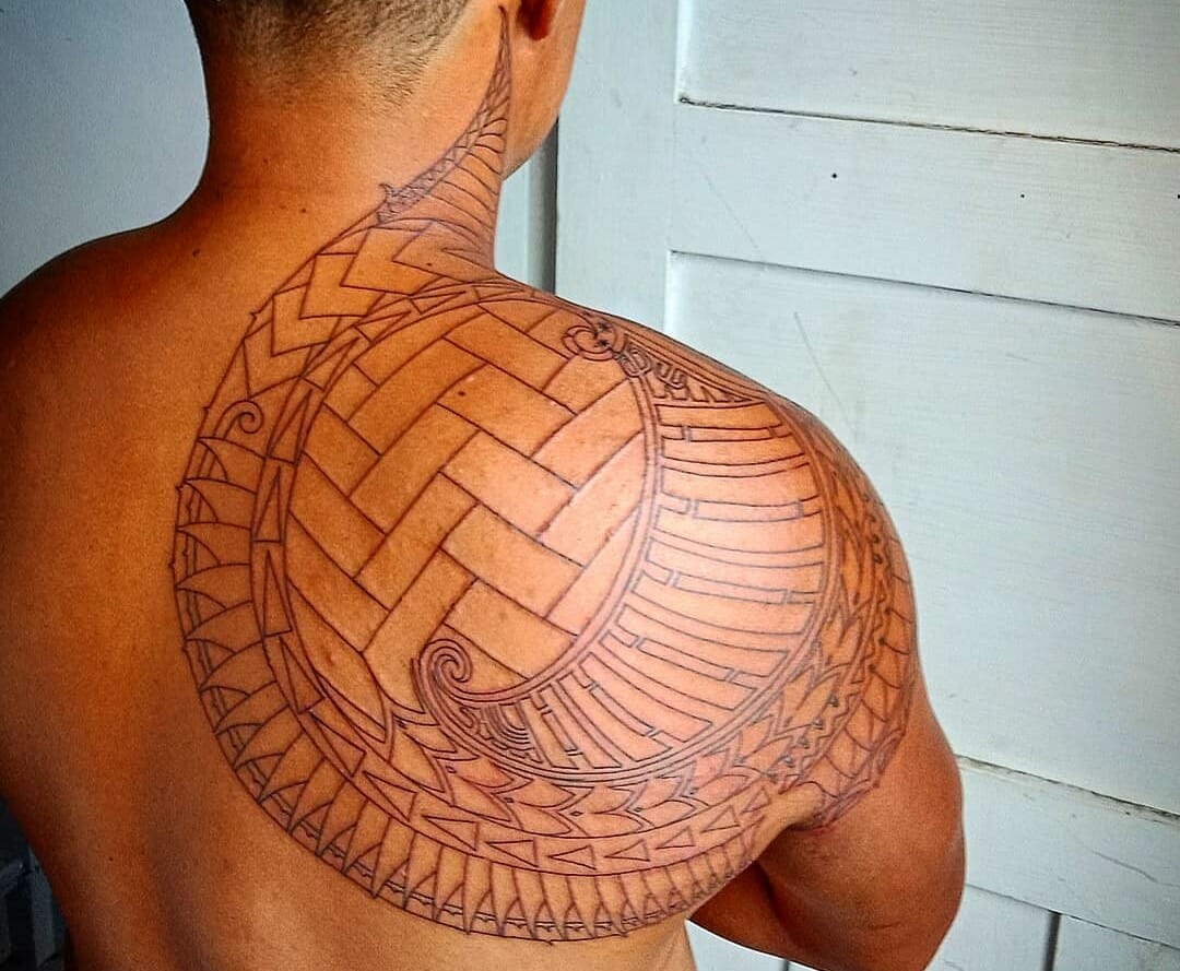 10 Best Tribal Shoulder Tattoo Ideas You Have To See To Believe! | Outsons | Men's Fashion Tips And Style Guides 889_x_1080_jpg