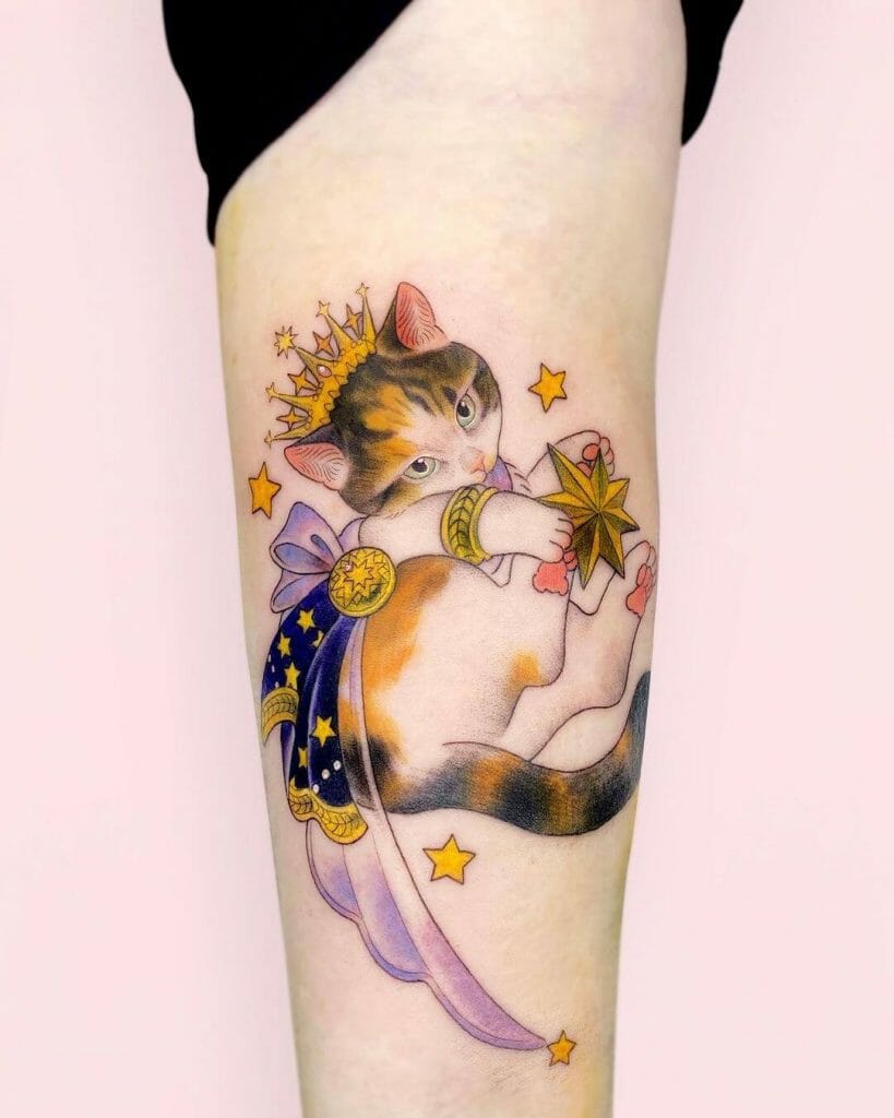 10 Best Calico Cat Tattoo Ideas That Will Blow Your Mind! | Outsons | Men's Fashion Tips And Style Guides 1024_x_819_jpg