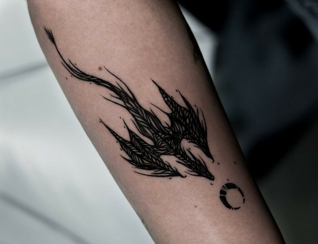 10 Best Minimalist Dragon Tattoo Ideas That Will Blow Your Mind! | Outsons | Men's Fashion Tips And Style Guides 827_x_1080_jpg