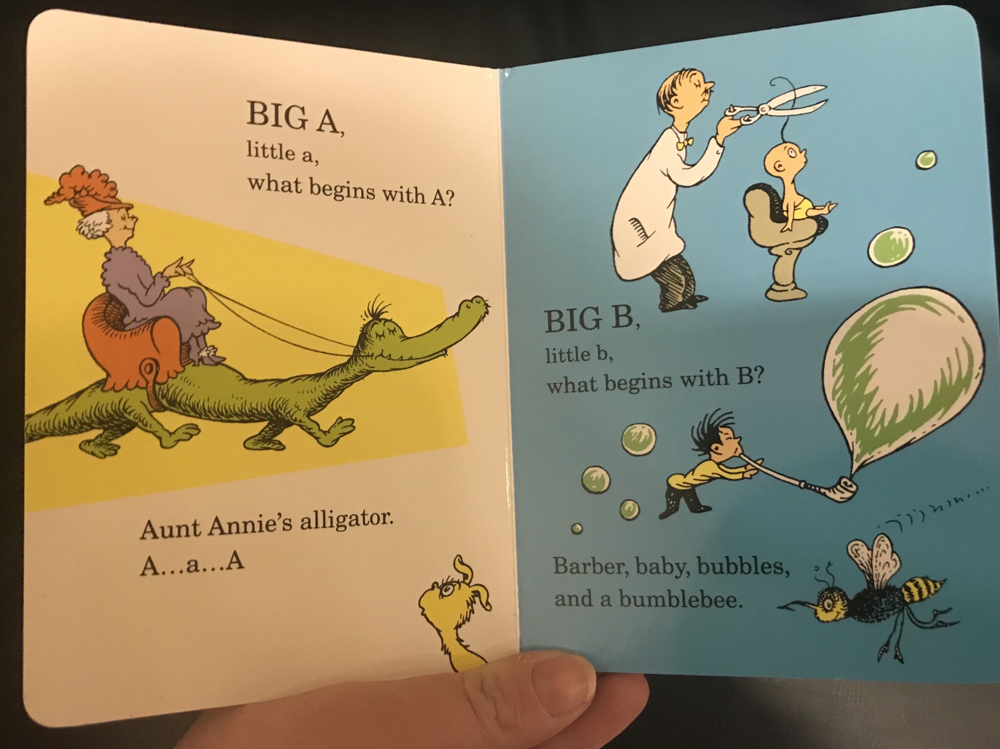 Dr seuss abc book pages
