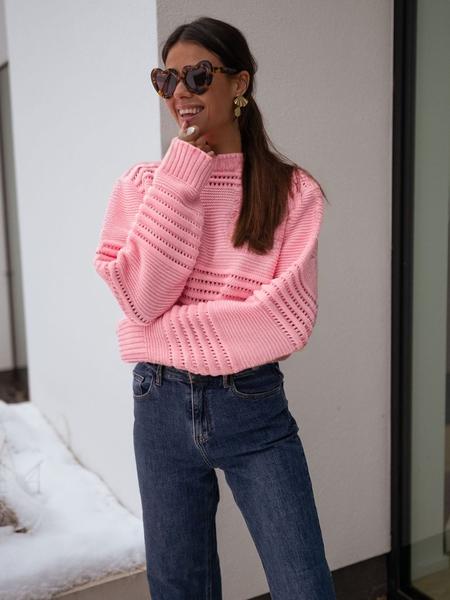 Women's Fitted Knit Top, Side View