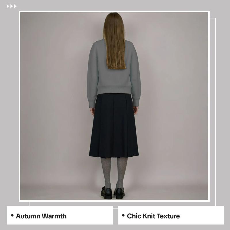 Women's Fitted Sweater, Side View