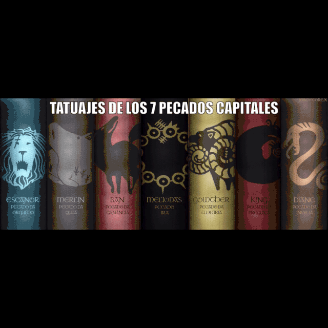 Tatuajes De Los 7 Pecados Capitales | •Anime• Amino 640_x_640_gif