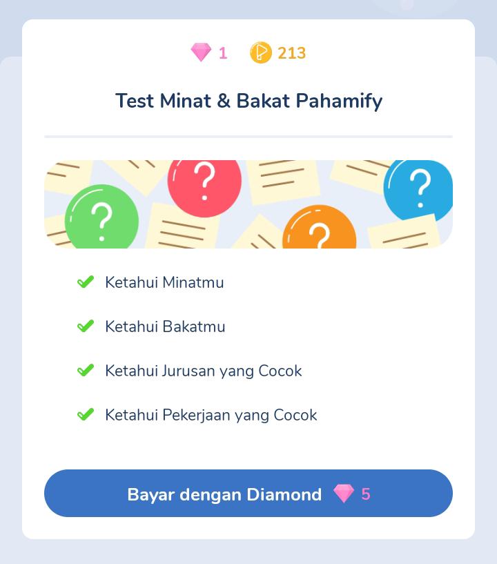 Ungkap Jati Dirimu Di Fitur Minat dan Bakat Aplikasi Pahamify - Pahamify |  Semua Bisa Semua Paham