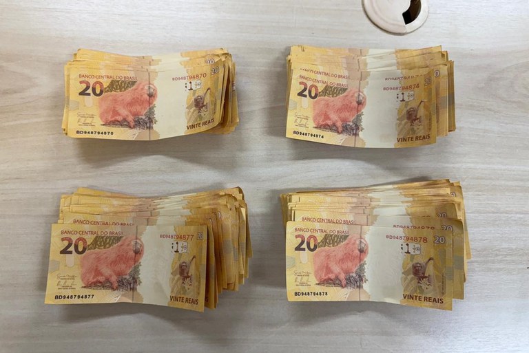 Polícia Federal prende homem com mais de R$ 12 mil em cédulas falsas em Londrina