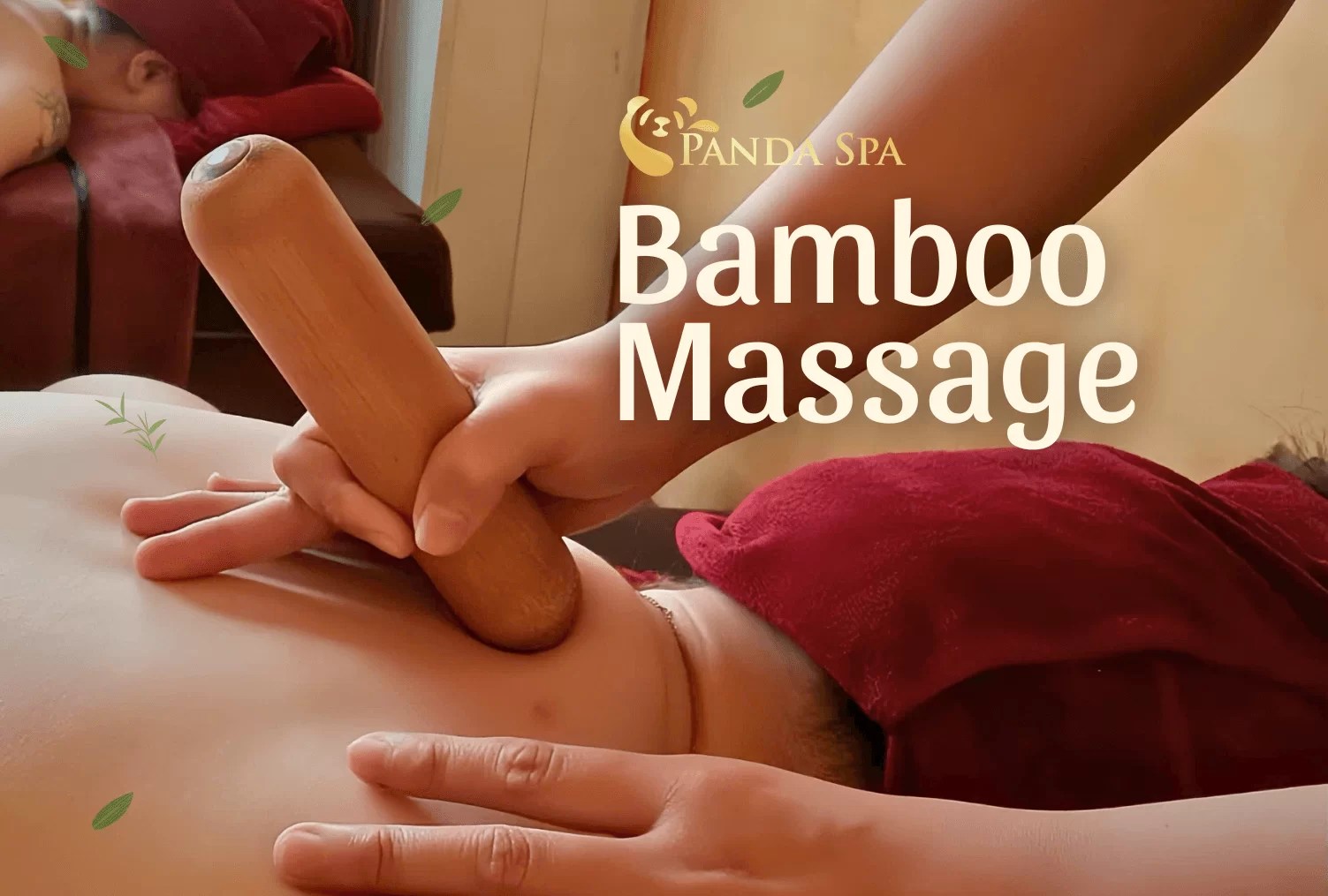 Bamboo panda massage