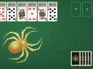 Spider Solitair Patience Spel Op Patience Spel Net