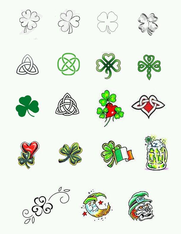 The Zone Tattoo On Twitter: "On Saturday, March 15, We Will Celebrate St Patrick's Day With A Tattoo Special. Any Tattoo On This Sheet For $30. Http://T.co/Qeuduhjiad" / Twitter 792_x_612_jpg